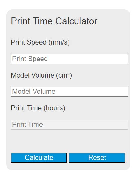 3d print time estimator|How To Calculate 3D Printing Time [Examples Shown] .
